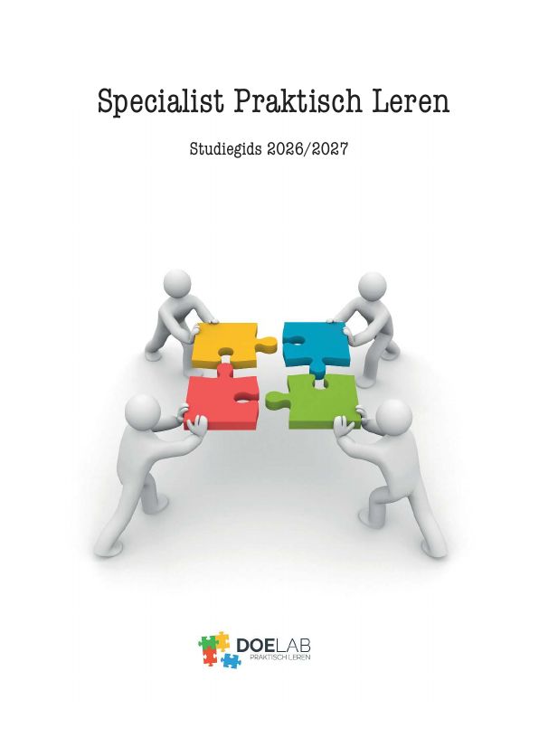 Voorpagina van de Doelab studiegids 2026/2027